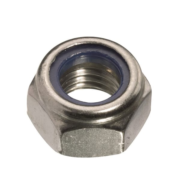 Schachtel m 50 Stk. selbstbremsende Mutter Zink m 5 Fadix