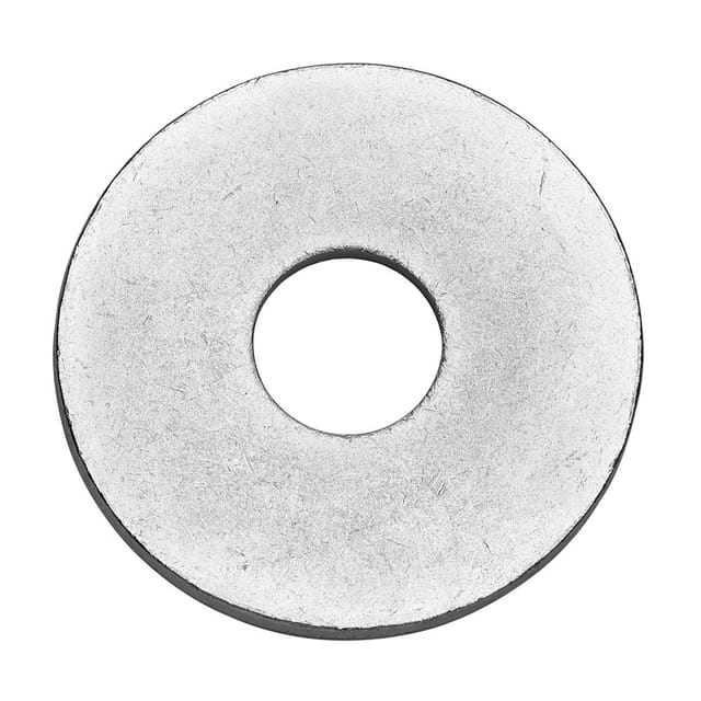 Box m 40 Stk. breite Unterlegscheibe Zink 6,6x22x2mm Fadix