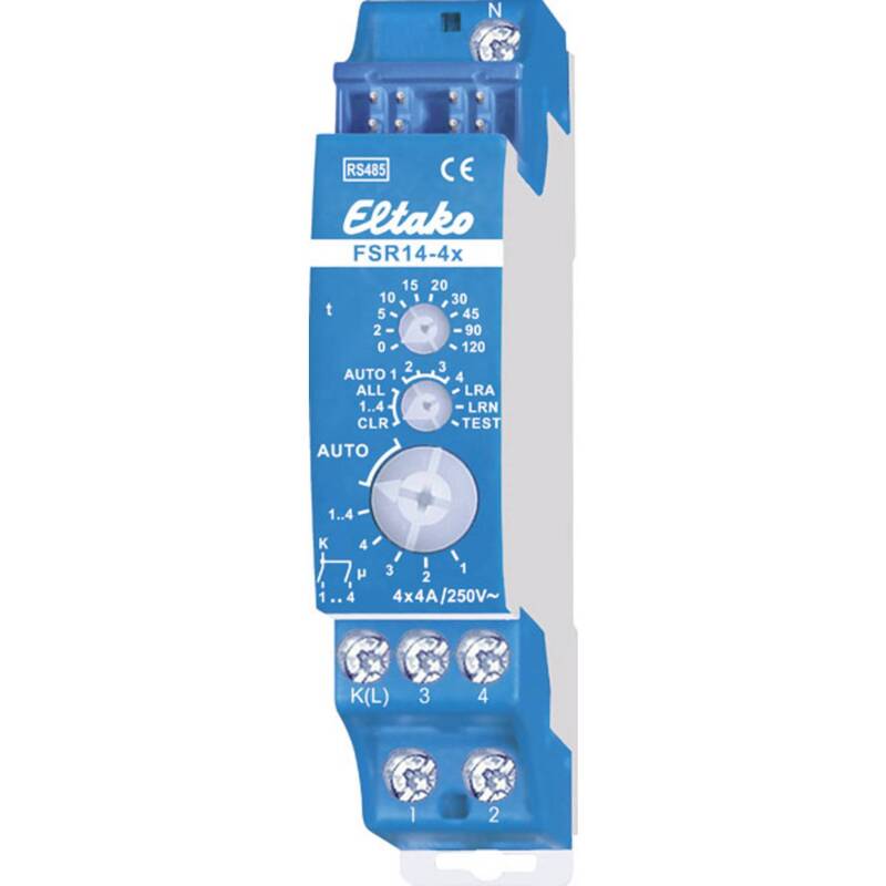 [neuwertig] B-ware Eltako Schaltaktor 4-kanal Rs485 Hutschiene 1000w Bidirektional Energieeffizient