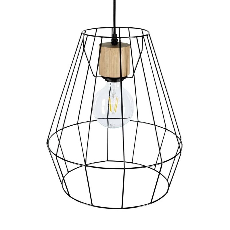 [neuwertig] B-ware Envostar Hängeleuchte Pendelleuchte 1-flammig Ø31cm Lampe Dimmbar Schwarz Modern