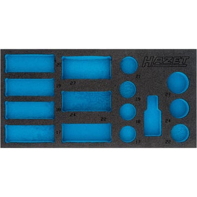 2-Komponenten Weichschaumeinlage 163-463L ∙ l x b: 342 mm x 172 mm