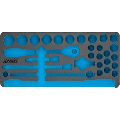 2-Komponenten Weichschaumeinlage 163-404L ∙ l x b: 435 mm x 205 mm
