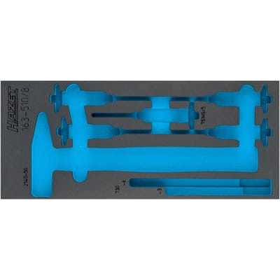 2-Komponenten Weichschaumeinlage 163-510L ∙ l x b: 392 mm x 172 mm