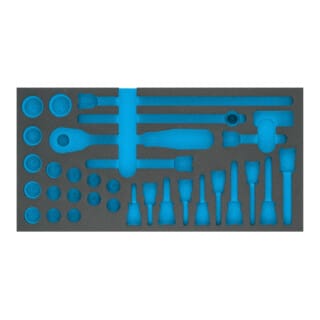 2-Komponenten Weichschaumeinlage 163-352L ∙ l x b: 342 mm x 172 mm