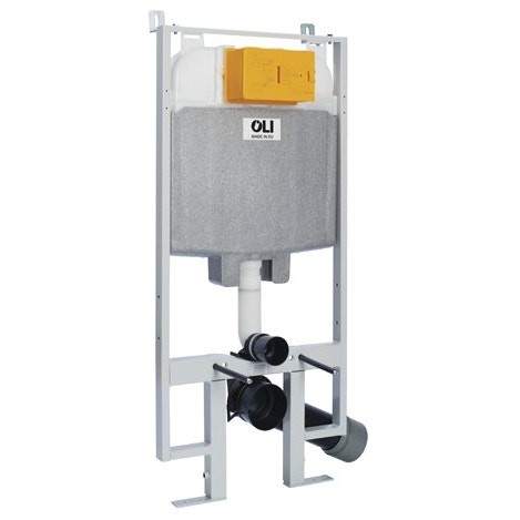 Unterputz-spülkasten Doppelflutig Für Gipskartonwände Oli74 Plus S80 Sanitarblock Ol0601803 Einbauteil