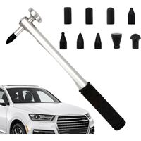 Fliti Auto-dellenreparaturset Aus Aluminiumlegierung Mit 9 Austauschbaren Aufsätzen Für Türen Und Metalloberflächen