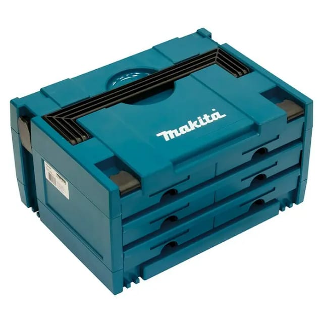 Makita Systemkoffer MAKSTOR Modell 3.6 P-84333, 6 Schubladen, MAKPAC