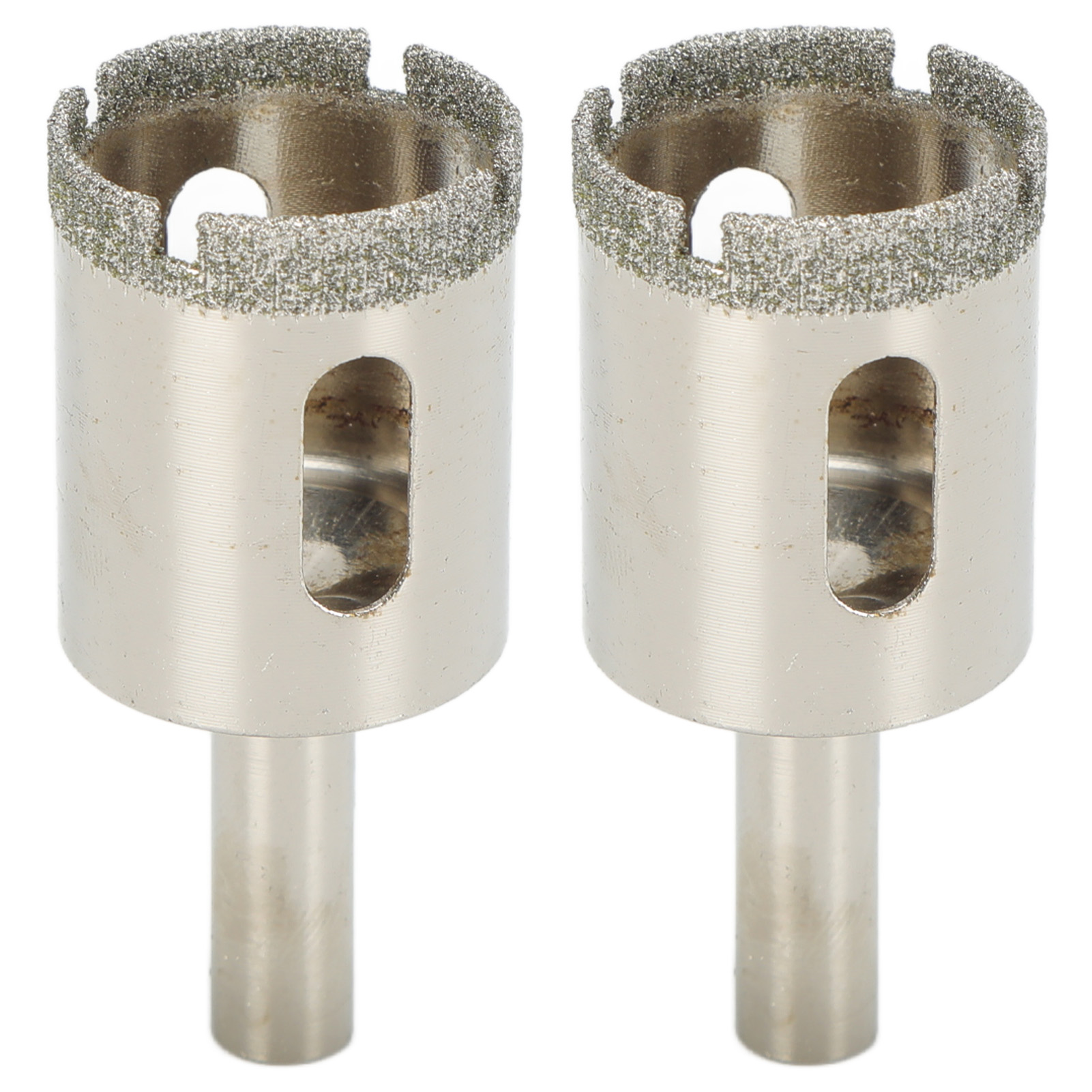 2 Stück Lochsägenbohrer Hss-fräser 25 Mm Für Glas, Marmor, Granit Und Stein