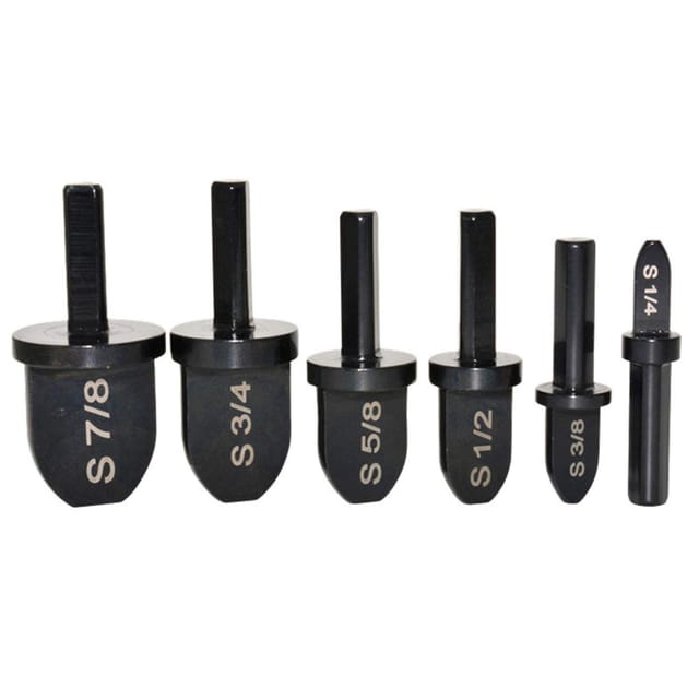 6-teiliges Crimpwerkzeug-bohrer-set, Manuelles Kupferrohr-crimpwerkzeug-bohrer – Lagerstahl-bohrer-expander Mit 7/8 Zoll, 3/4 Zoll, 5/8 Zoll, 1/2 Zoll, 3/8 Zoll, 1/4 Zoll Bisschen