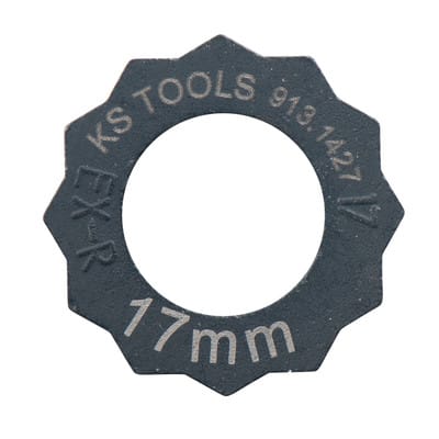Muttern-Ausdreher, 17 mm