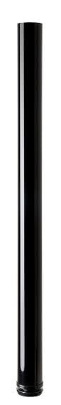 Möbelfuß 6,0 x 84 - 87 cm Stahl schwarz - 1 Stück Möbelfuß - Hettich
