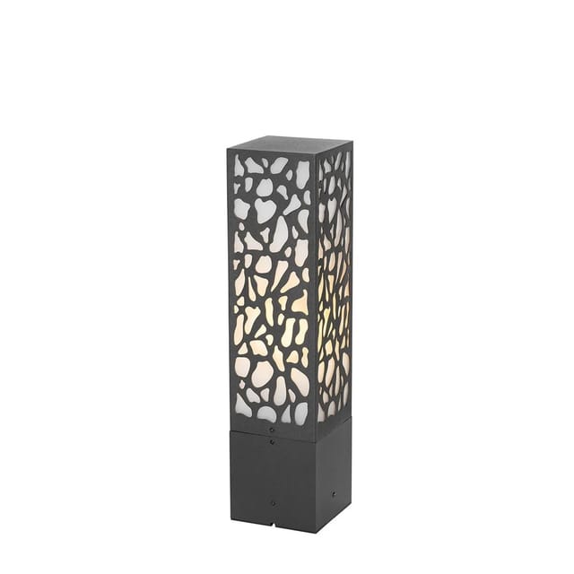 Moderner Außenpoller schwarz 40 cm IP44 - Nicole