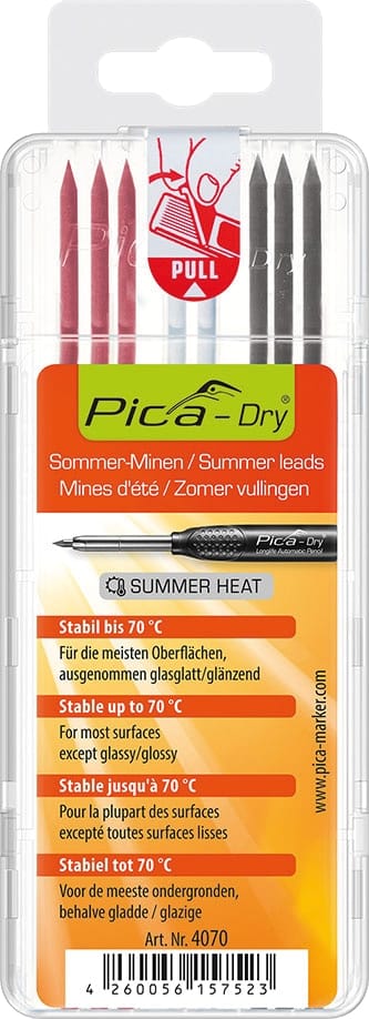 Pica - dry Minen-Set summer heat