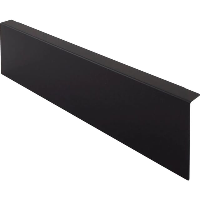 Ambia-Line Adapter für Schubkasten Höhe m, B242mm, Stahl carbonschwarz matt - Blum