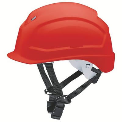 Uvex - Schutzhelm pheos s-kr 9772 kurzer Schirm Drehrad rot