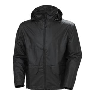Helly Hansen - Voss Rain Jacket Wasserdichte Arbeitsjacke - xxxxl - Schwarze