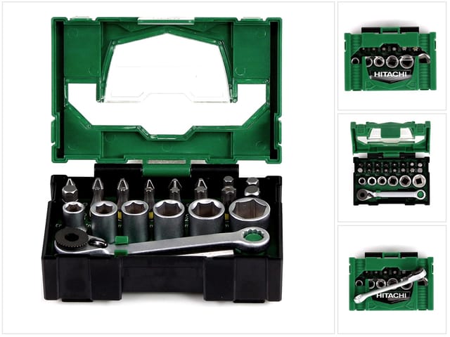 Schrauber Bit-und Ratschen-Set Hikoki 40030020 (24 stücke)