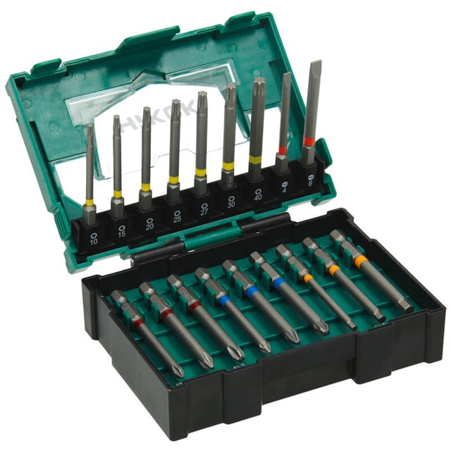 Schrauber bit set Hikoki 40030022 (18 stücke)