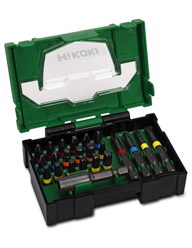 Schrauber bit set Impact Hikoki 40030021 (23 piezas)