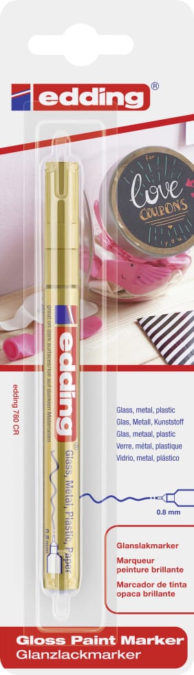 edding 780 Glanzlackmarker gold