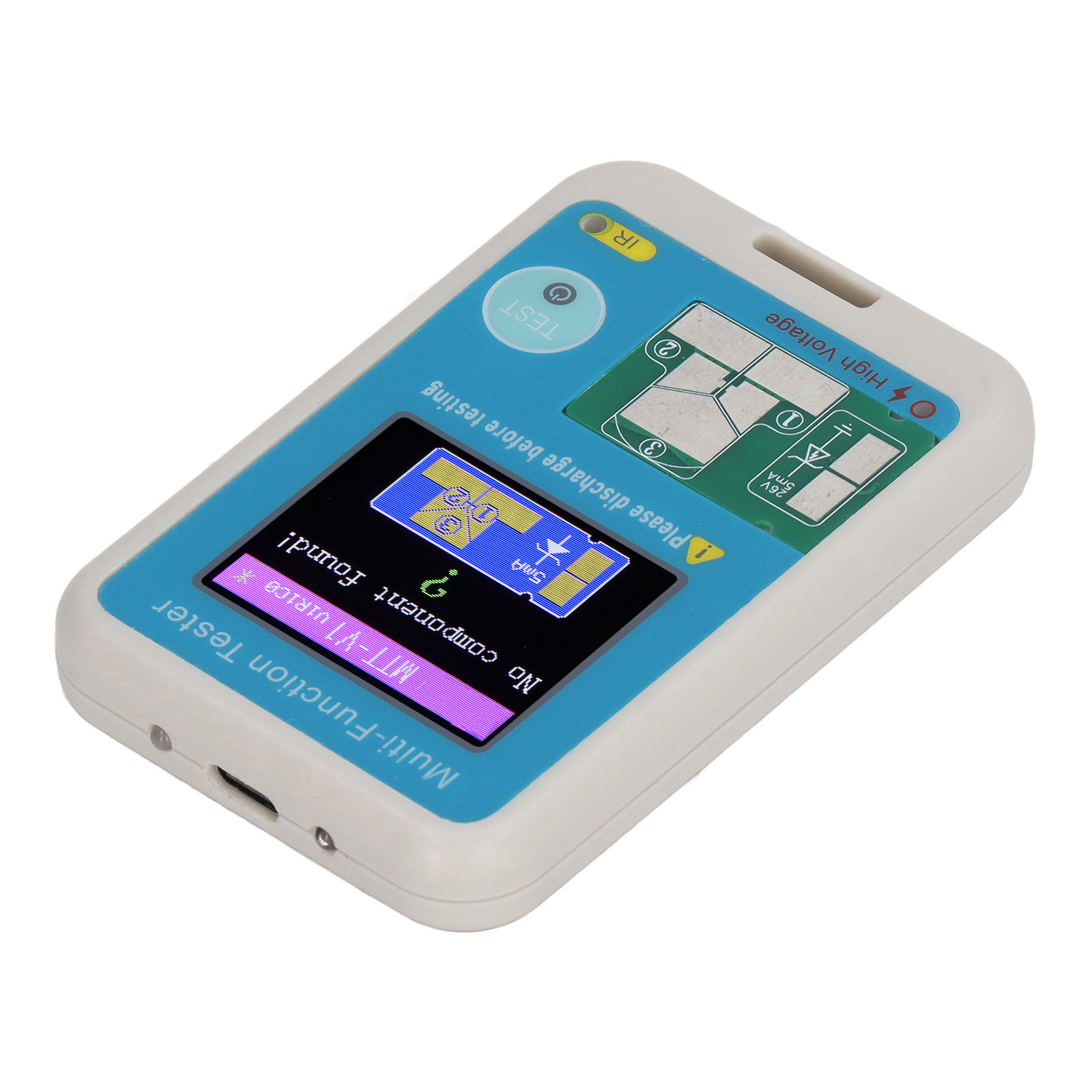Multifunktions-transistortester Mit Grafischem Tft-bildschirm, Lcr-meter, Dioden- Und Elektronikkomponententester.