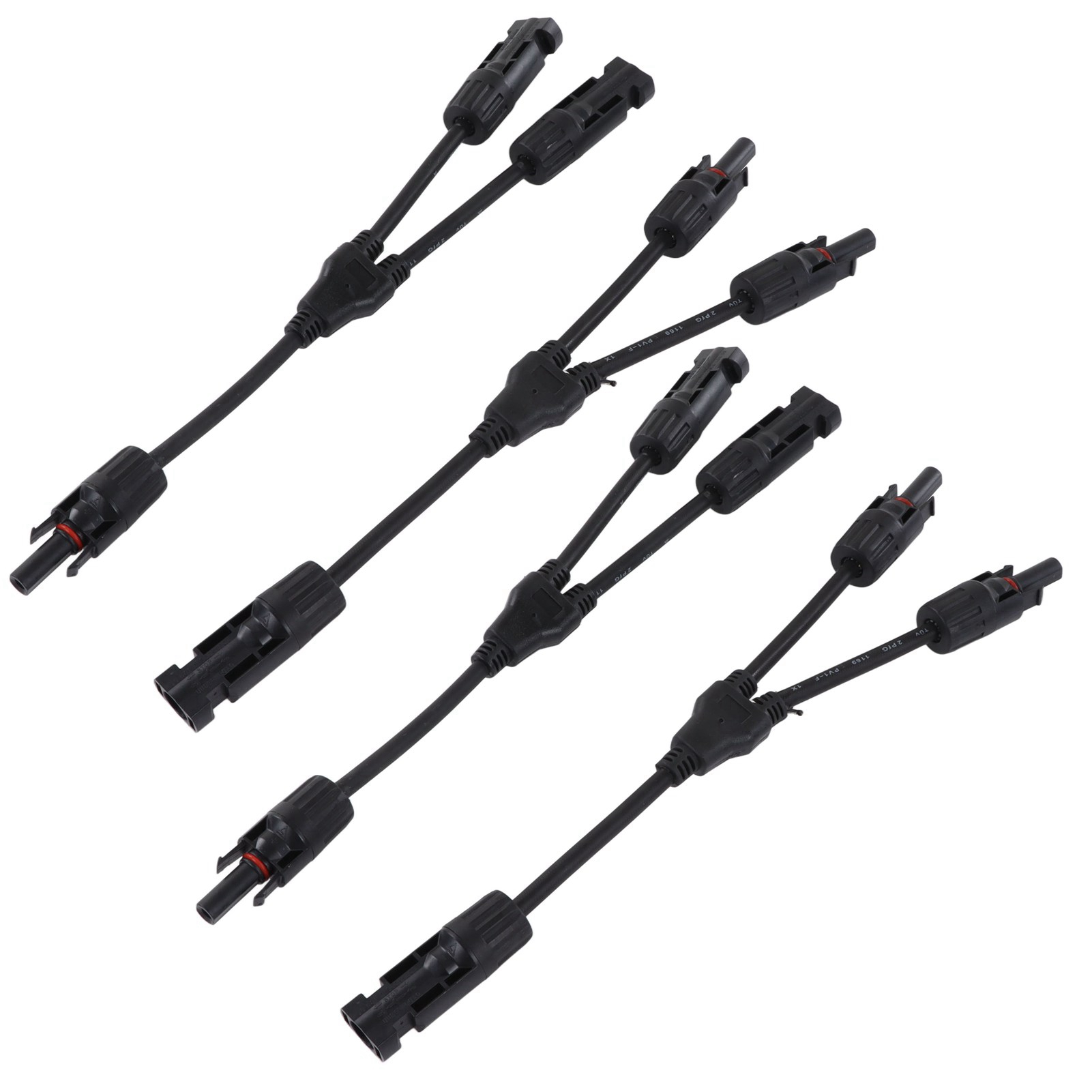 Paar Parallele Y-kabel Für Photovoltaik-solarmodule, Ip67-stecker/buchsen, 1000 V Dc, Pv-parallelschaltung, 2-teiliges Lty2-adapterkabel