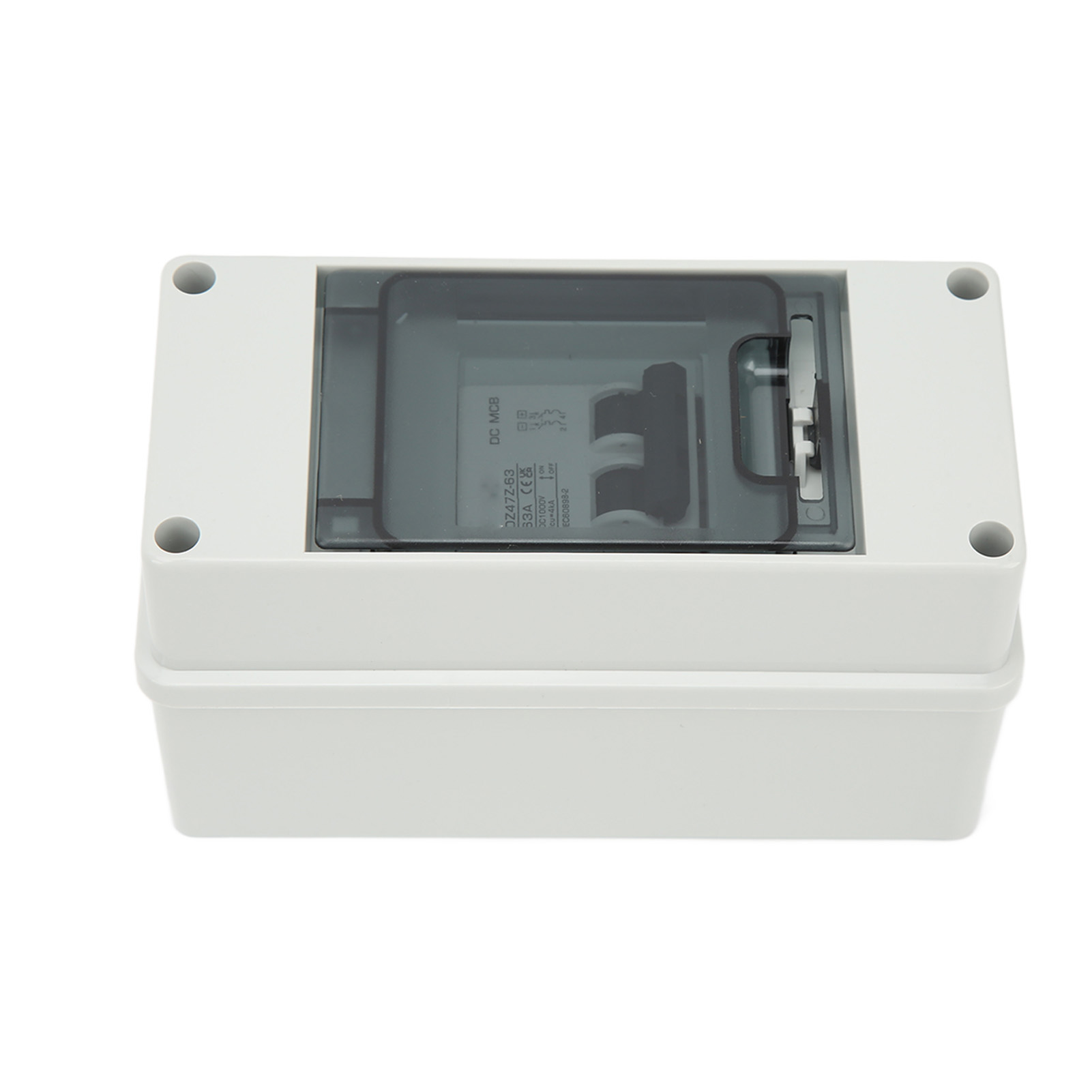 2-poliger 63-a-1000-v-dc-trennschalter Mit Wasserdichtem Ip65-gehäuse Für Photovoltaik-solaranlagen