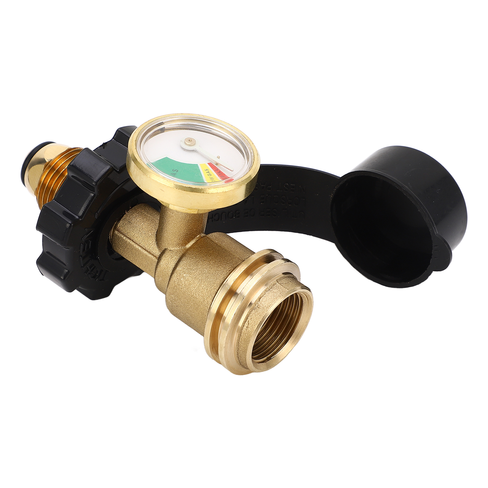 Manometer Für Gasflaschen, Qcc Typ 1 Adapter, Wandelt Schnittstelle 5-100 Lb Um, Präzisionskontrollmanometer.