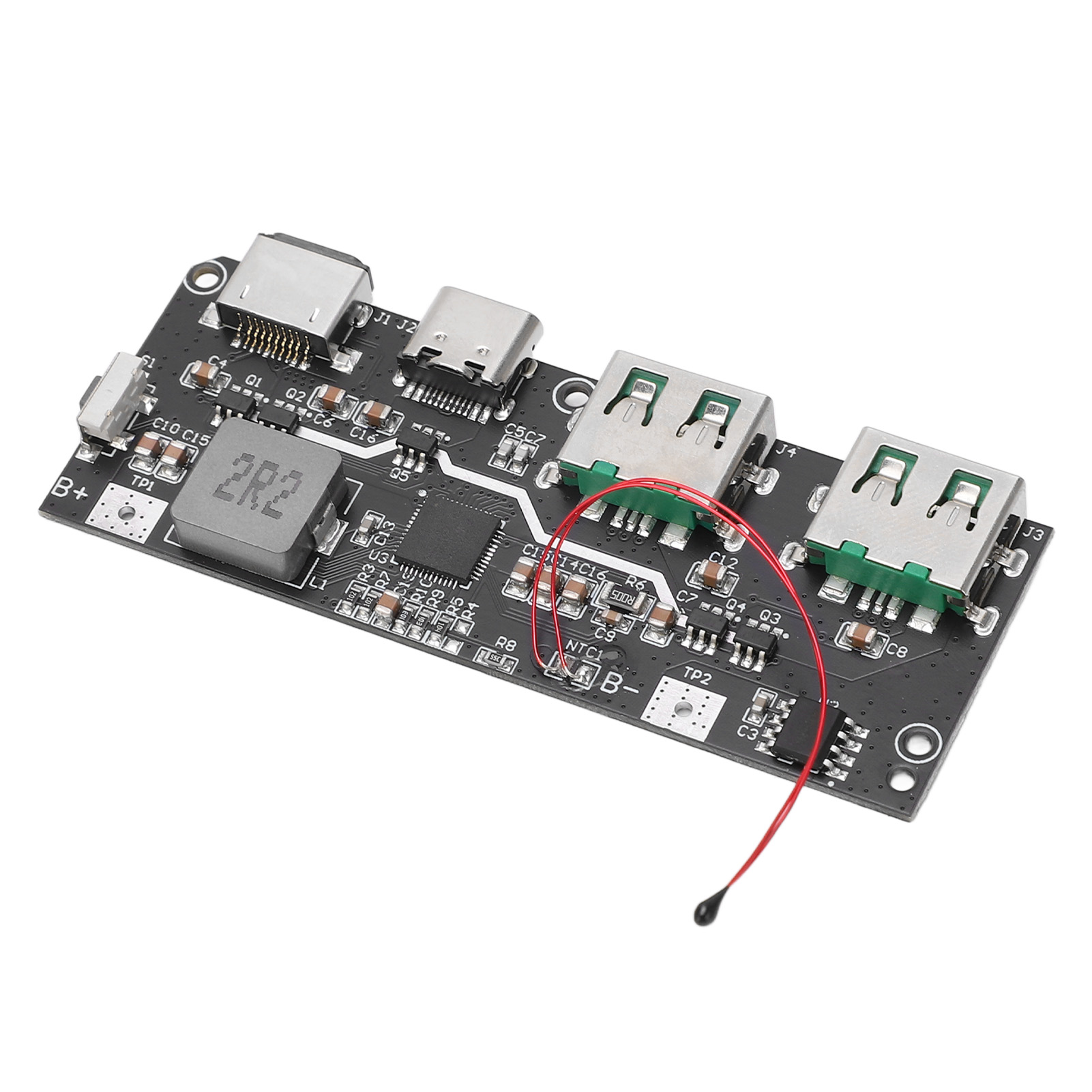 Usb Micro Typ C 5v 4,5a 22,5w Dual-led-schnelllademodul Für Netzteile, Kompatibles Zubehör
