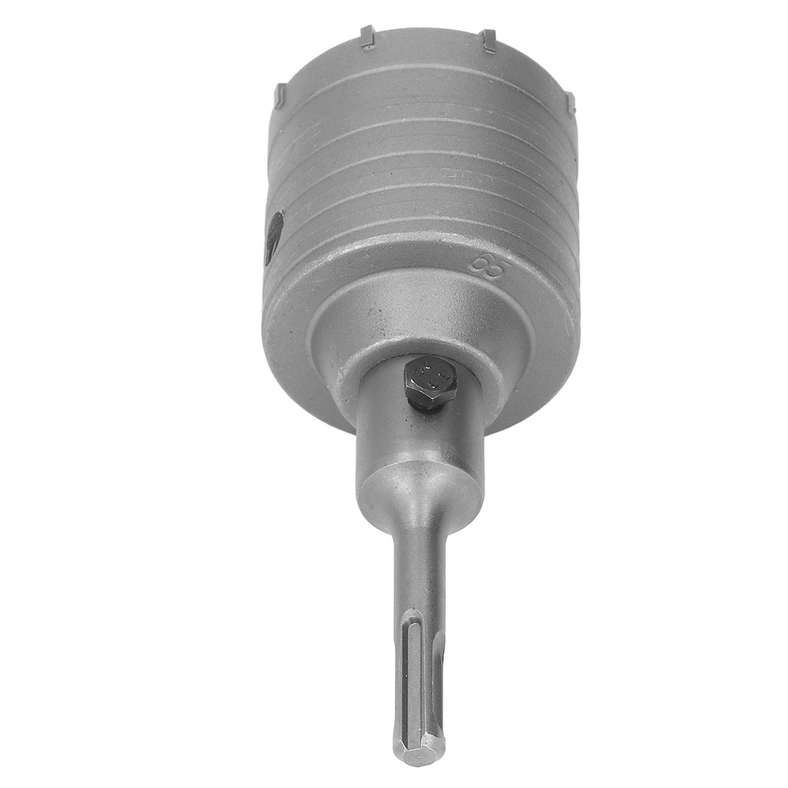 Set Mit 2 Hartmetall-betonkernbohrern Mit Adapter, Lochschneider Für Schlagbohrmaschine Und Abbruchhammer