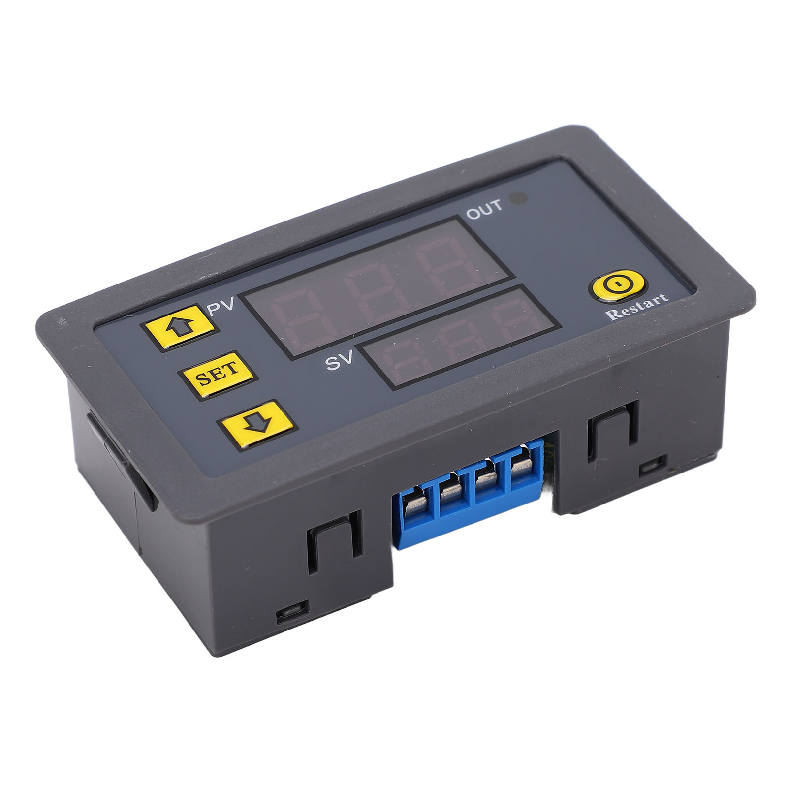 Zeitverzögerungsrelais Mit Großem Display, Unabhängige Parameter Für Op, Cl Und Lop, Normalerweise Offenes Timermodul, 12 V Dc, 240 W