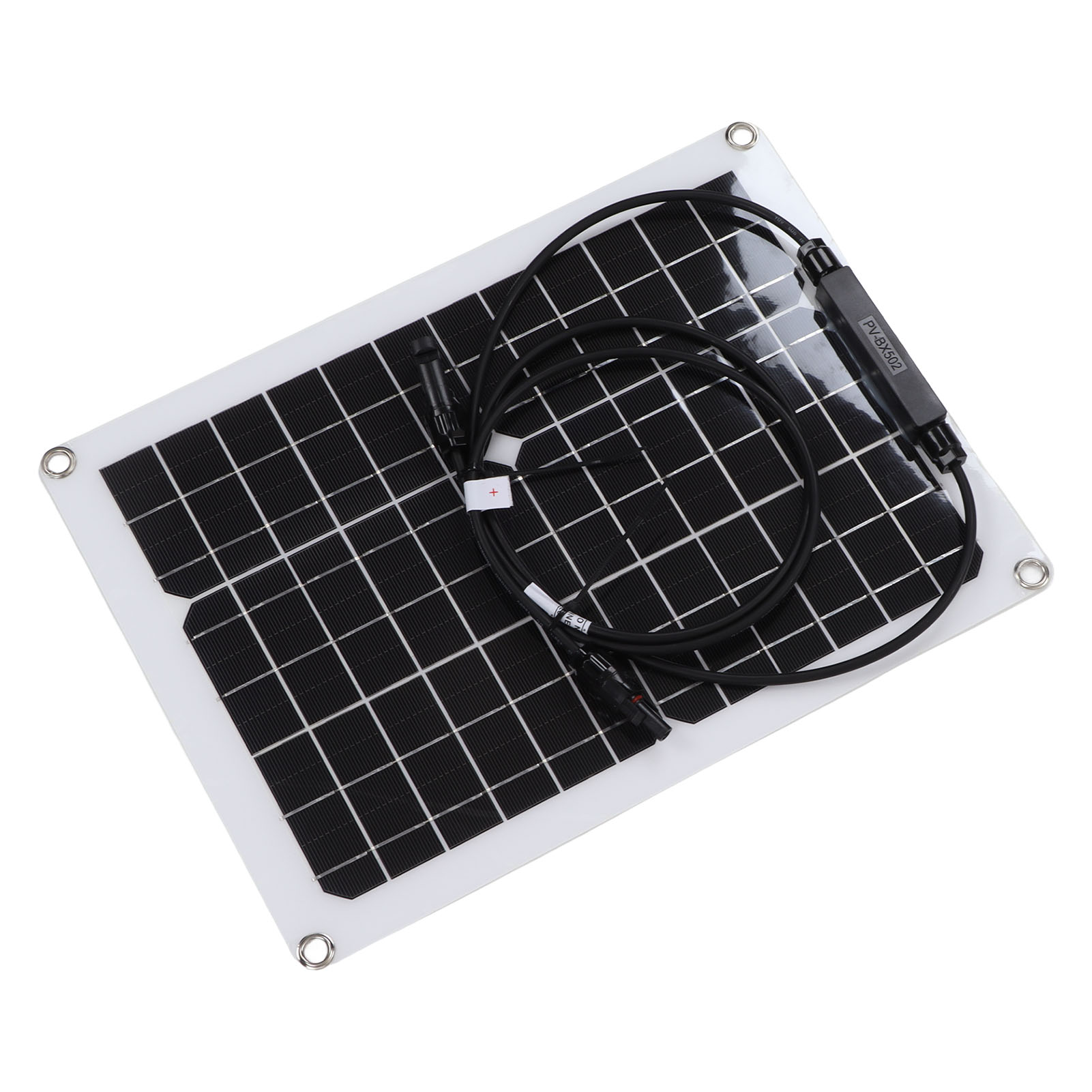 15w 12v Monokristallines Flexibles Solarpanel, Tragbarer Photovoltaik-akkulader Für Camping, Wohnwagen Und Zuhause