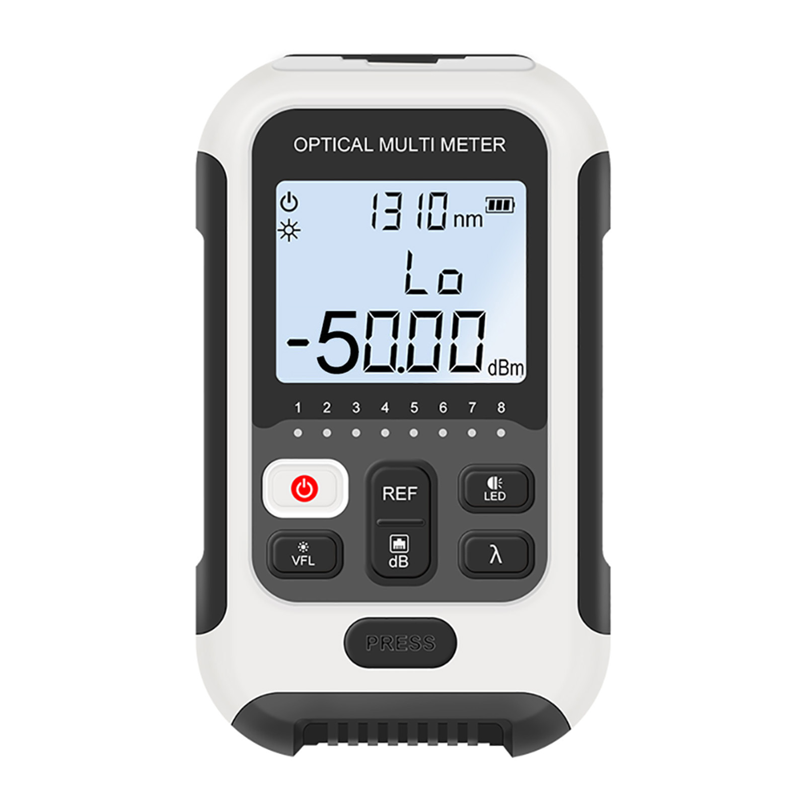 3-in-1 Glasfasertester, Optischer Leistungsmesser -50 Bis +26 Dbm, Visueller Fehlerortungsgerät, Präzises Multifunktions-netzwerkdiagnosegerät.