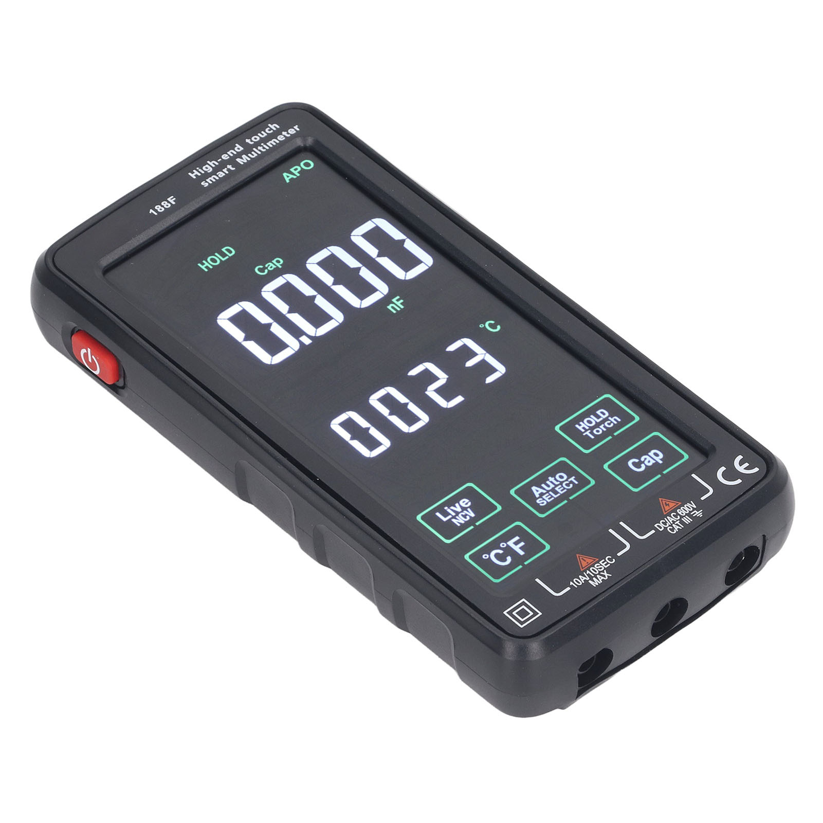 Intelligentes Digitales Multimeter Mit Hochpräzisem Farb-lcd-display, Elektrischer Prüfer, 750 V Ac, 1000 V Dc