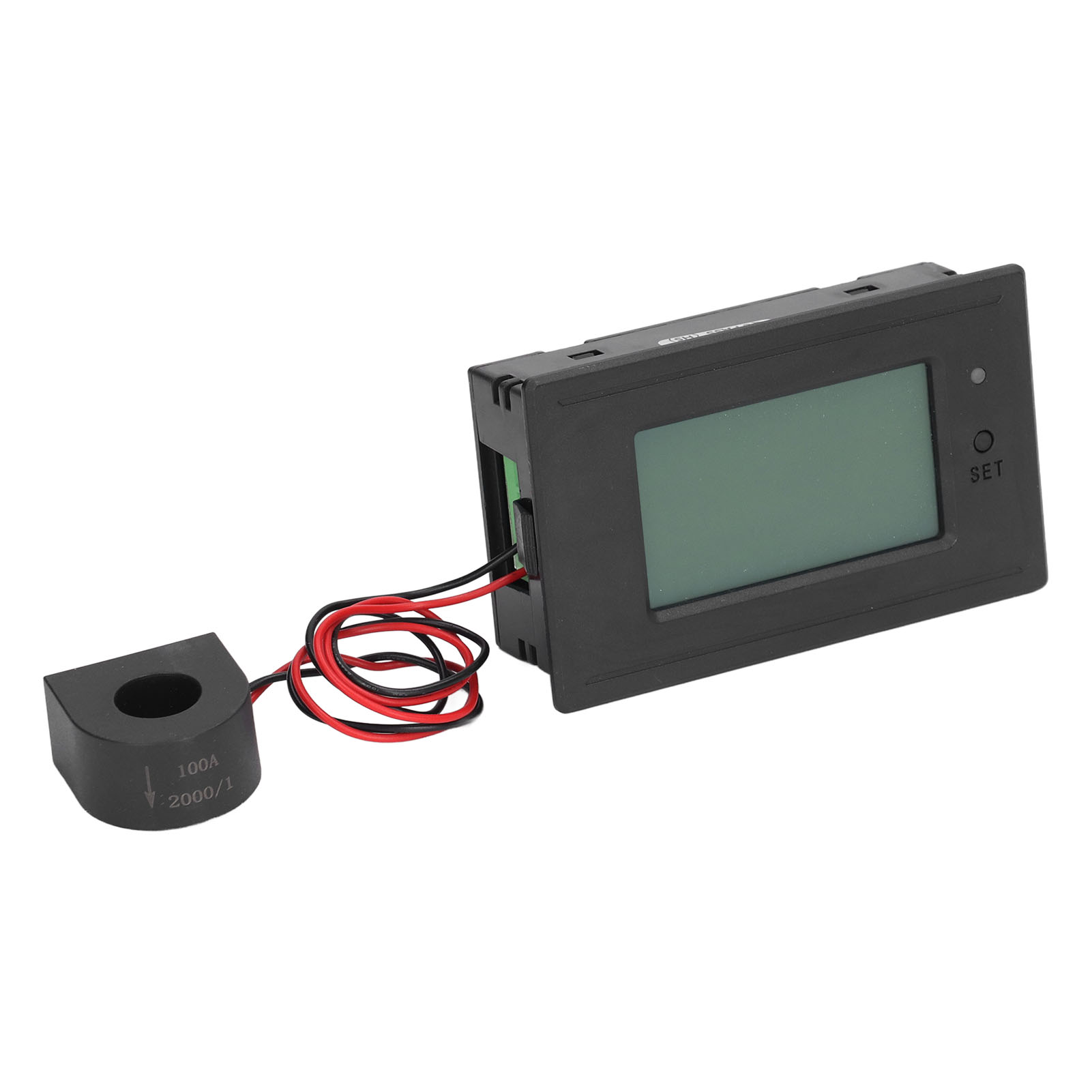 Wechselstromzähler Mit Digitaler Lcd-anzeige, Misst Spannung 40–280 V, Stromstärke, Amperezahl Und Energie, 4-in-1-überwachungspanel