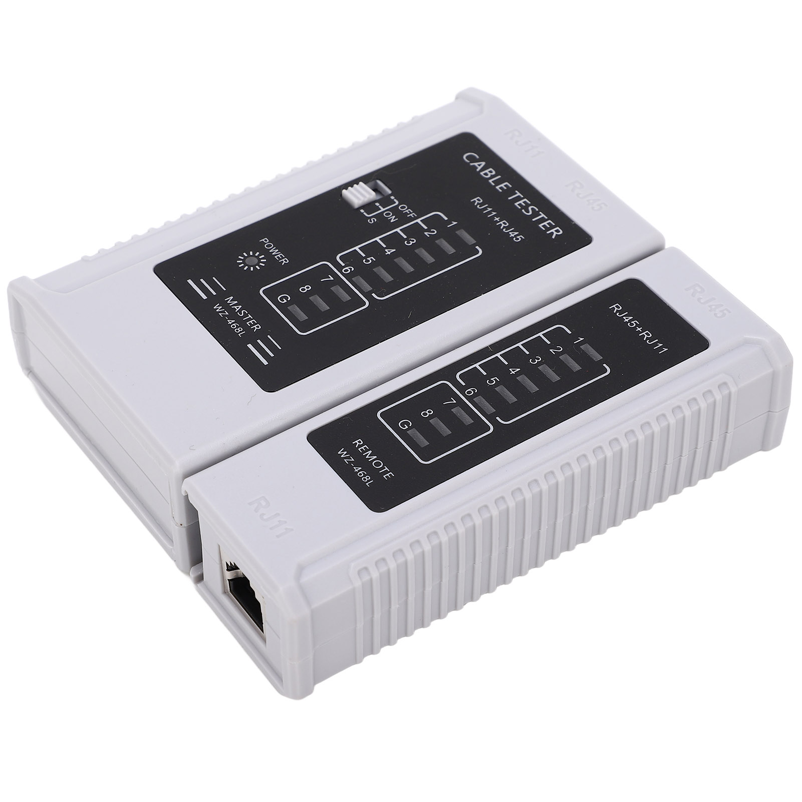 Tragbares 9-in-1-netzwerkwerkzeugset, Kombi-crimpzange Für Rj45-, Rj11- Und Rj12-stecker, Mit Aufbewahrungstasche