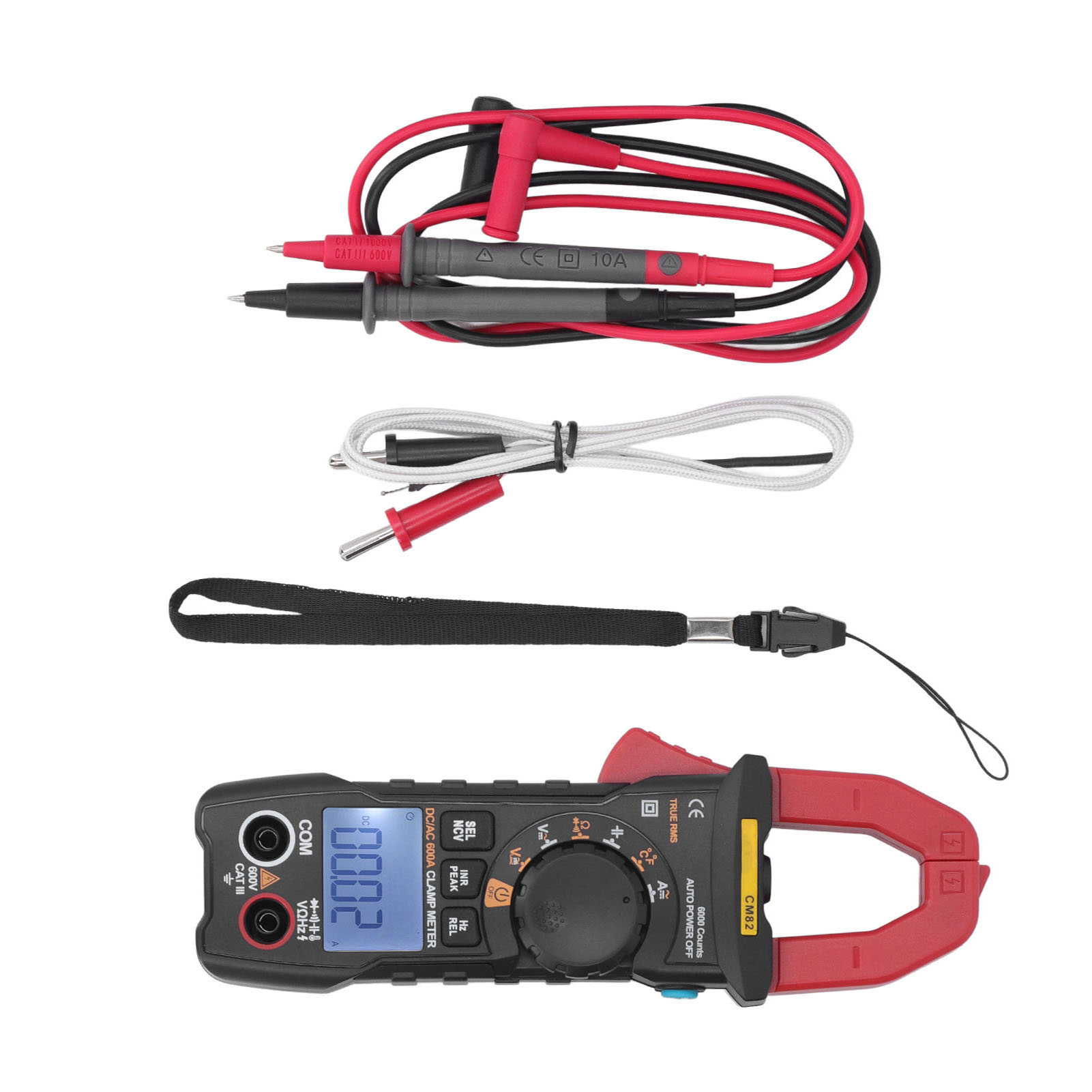 Digitales Multimeter Mit Stromzange, Voltmeter, Ac/dc-tester Mit Digitalanzeige