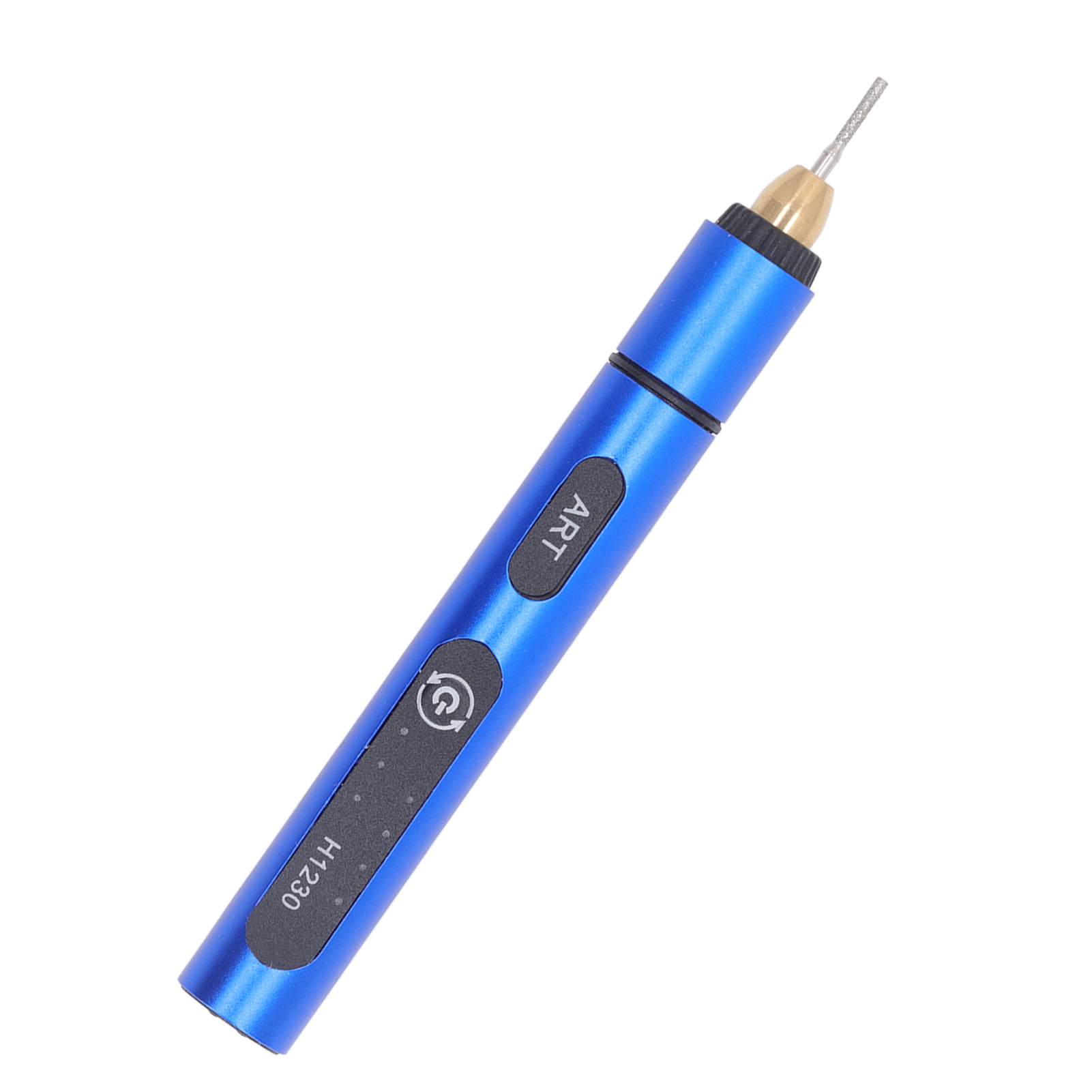 Wiederaufladbarer Elektrischer Gravierstift, 3 Geschwindigkeiten, 5 V, Kabelloses Rotationswerkzeug Zum Schleifen Und Gravieren, Blau