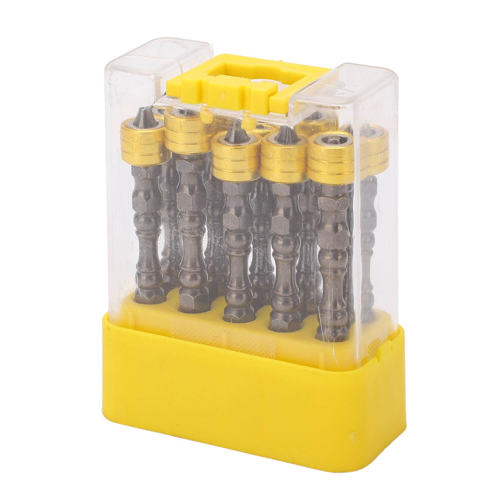 Set Mit 10 1/4"-doppelend-magnetschraubendreherbits, Sechskantschaft, Kreuzschlitzkopf, Legierter Stahl, Für Handbohrmaschinen
