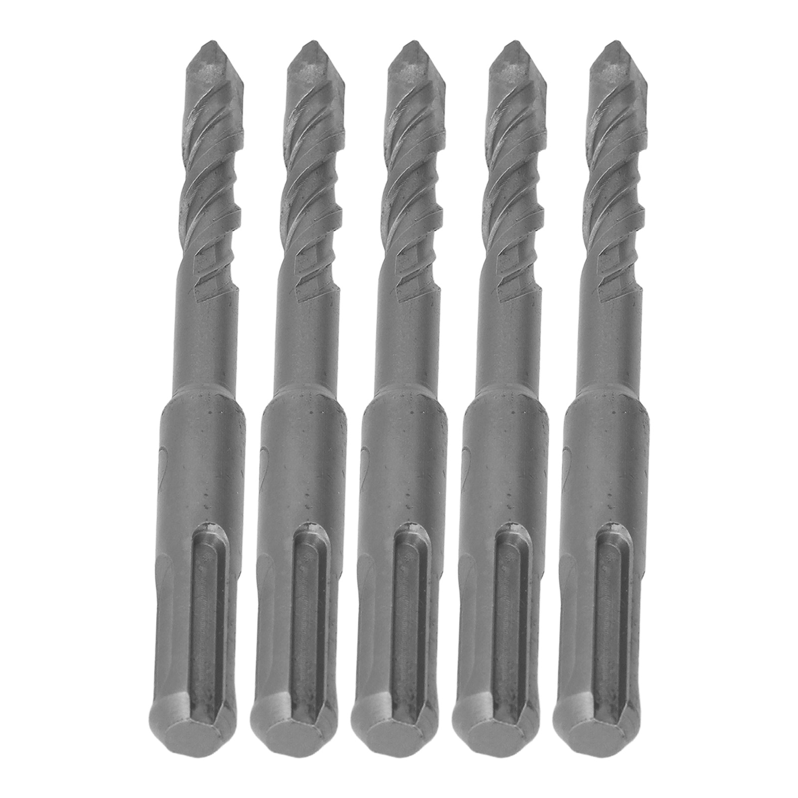 5-teiliges Hartmetall-betonbohrer-set, Doppelseitige Spiralspitze, 110 Mm Bohrer Für Ziegel Und Stein, 8 Mm Durchmesser