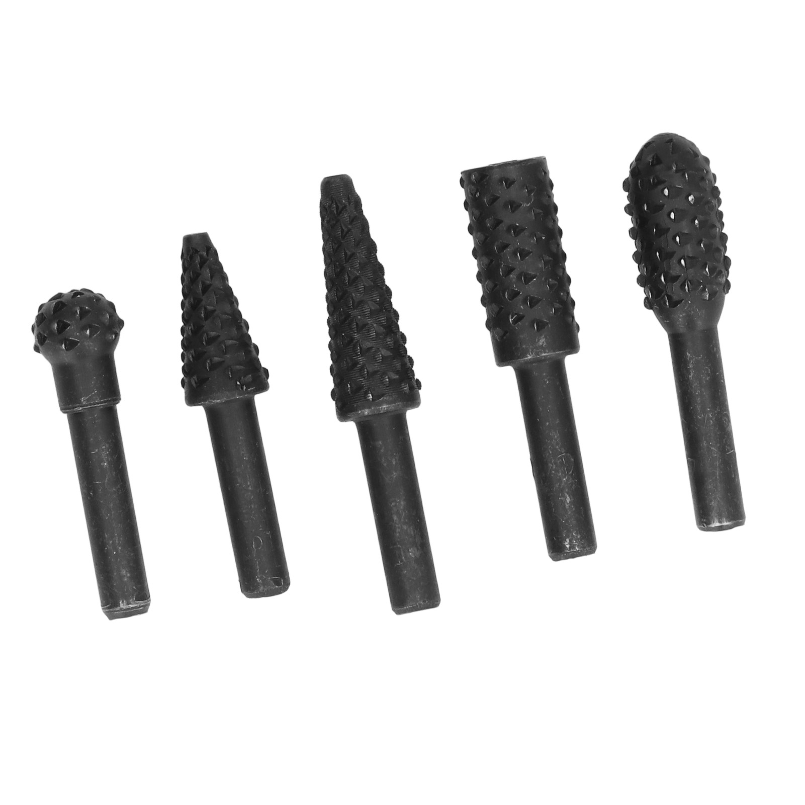 Set Mit 5 Hss-fräsern Für Holzbearbeitung, Schnitzen, Heimwerkerarbeiten, Bohren Und Schneiden, 6,35 Mm Schaft