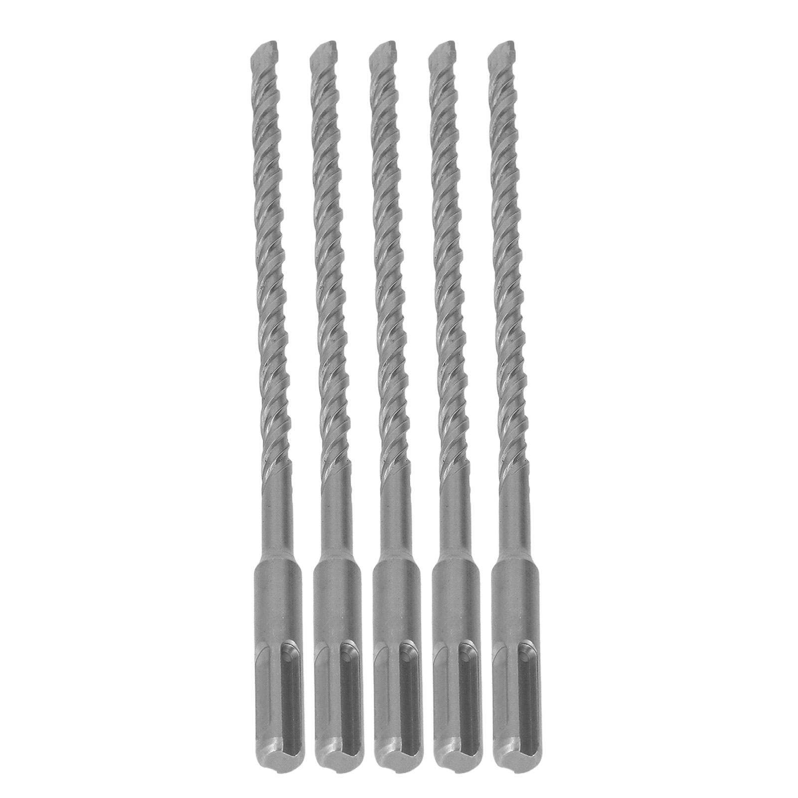 Mm 210 Mm Meißelbohrer Für Betonziegel, 5 Sds-bohrer Mit Hartmetallspitze, 2-schneidiger Spiralbohrer, Robuster Bohrhammer.