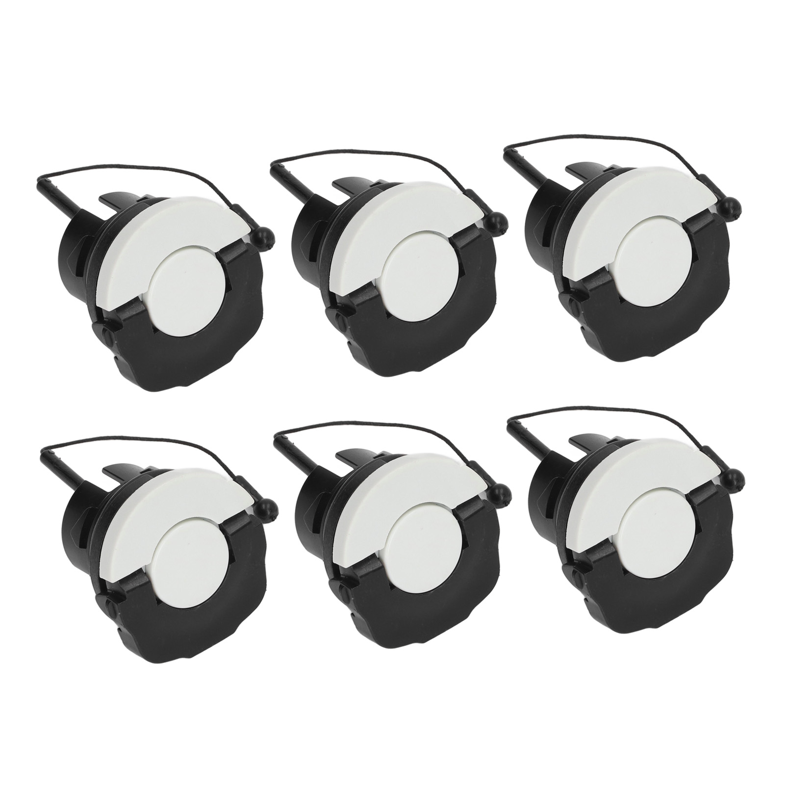 6 Stück Abs-kunststoff-tankdeckel Als Ersatz Für Kettensägen Stihl Fs100, Fs110, Ms200 Und Ms210