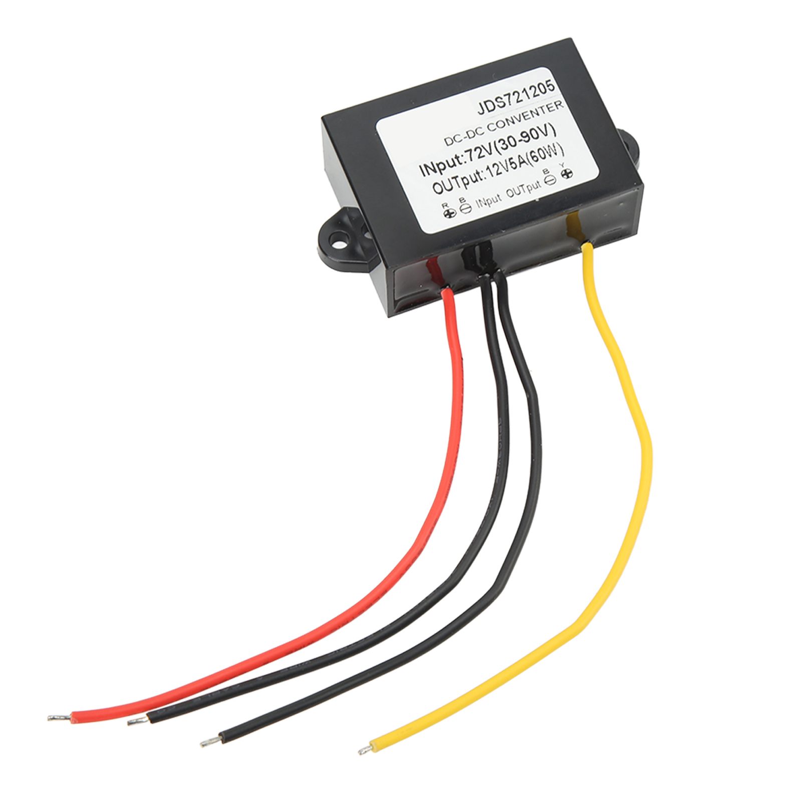 72v Auf 12v 5a Abwärtswandler, Ip67 Wasserdichtes Transformatormodul Mit Kabel, Dc-dc-spannungsregler Für Netzteile