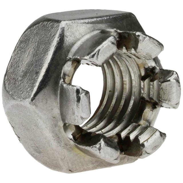 Reidl DIN 935 Kronenmuttern M 30, A2 blank