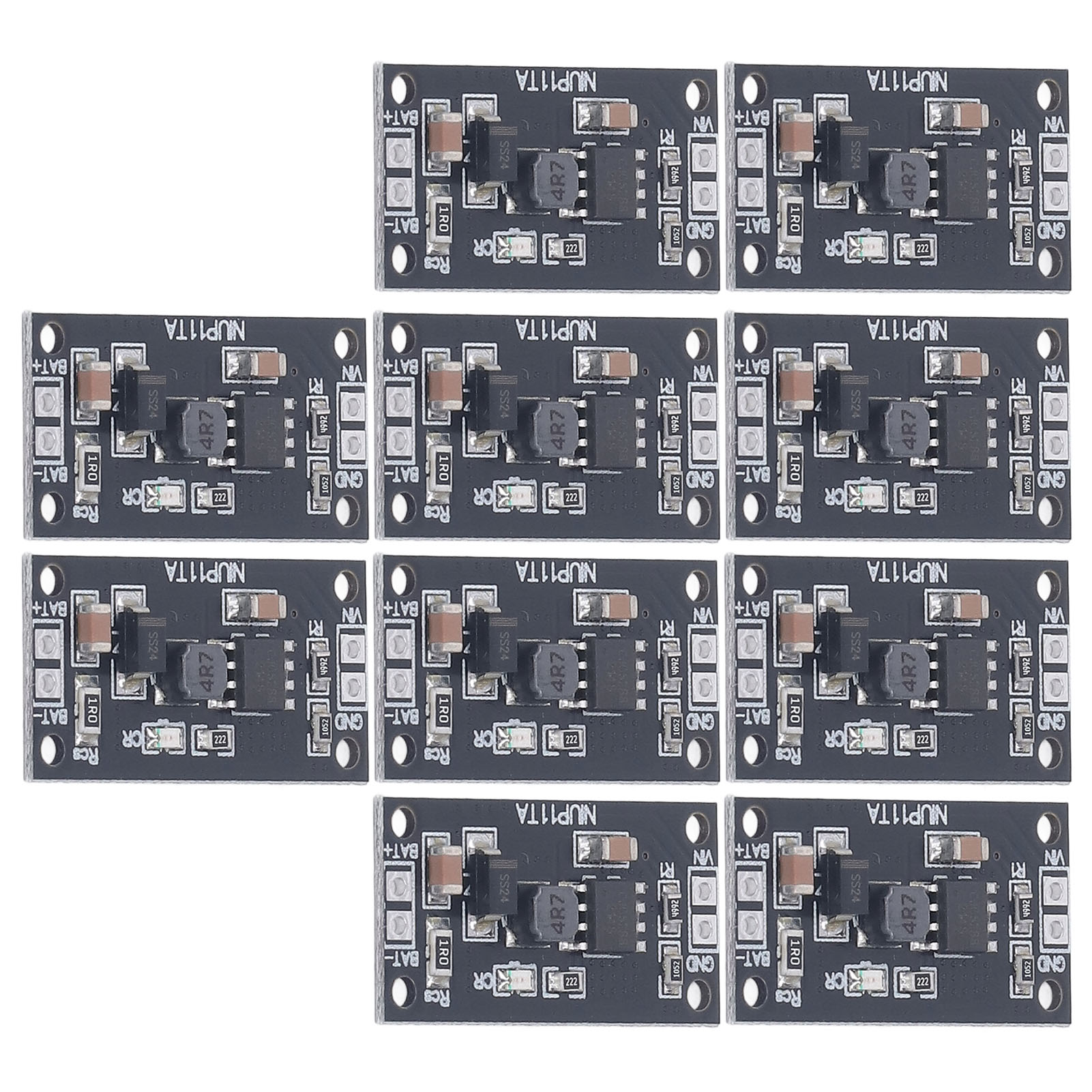 10-teiliges 6s-akkuladegerät, Boost-modul Für Nimh- Und Nicd-akkus, Mehrstufige Ladeplatine