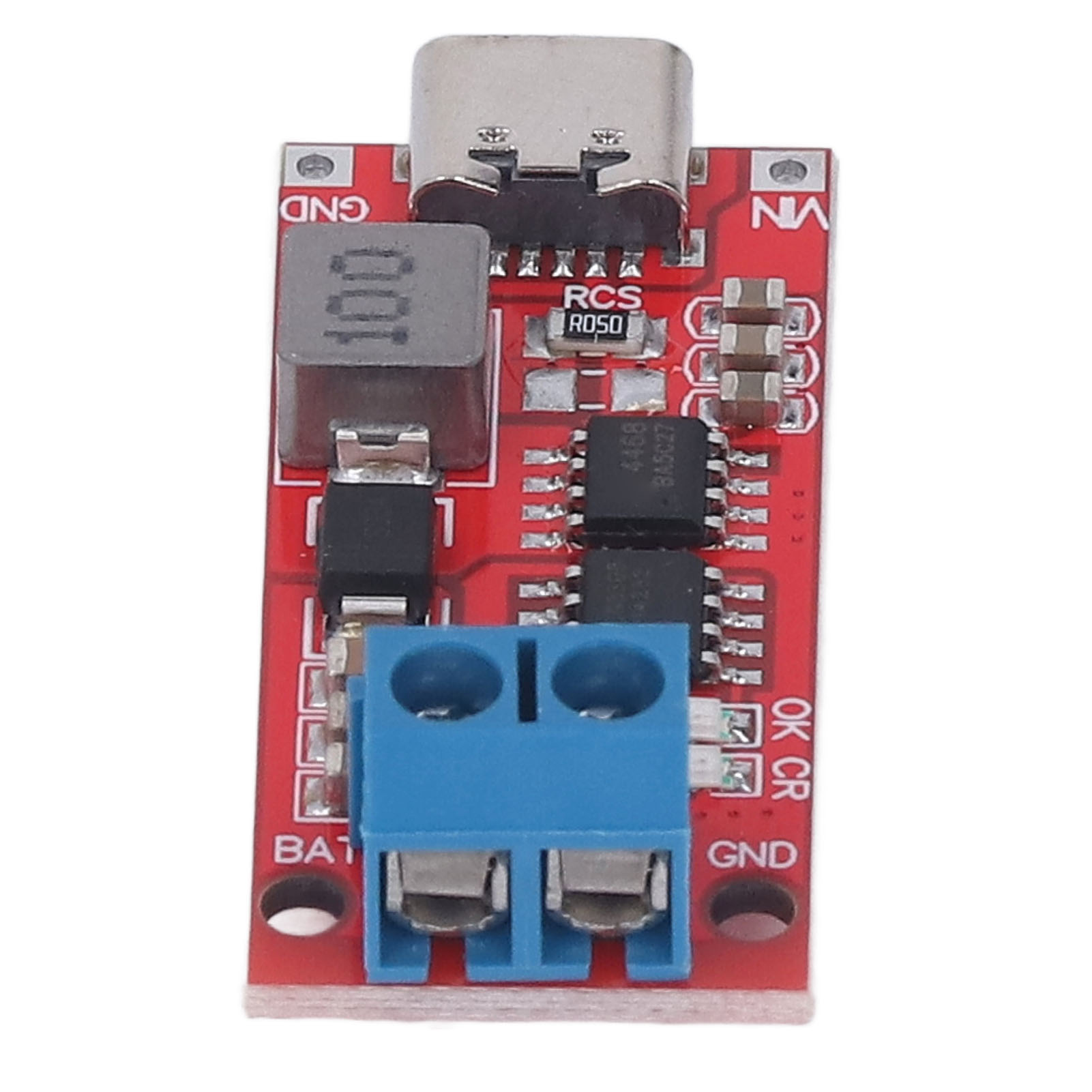 3s-akkuladegerät-aufwärtswandler-platine Mit Usb-typ-c-wandler, 2 A Dc 3–6 V Boost-netzteil