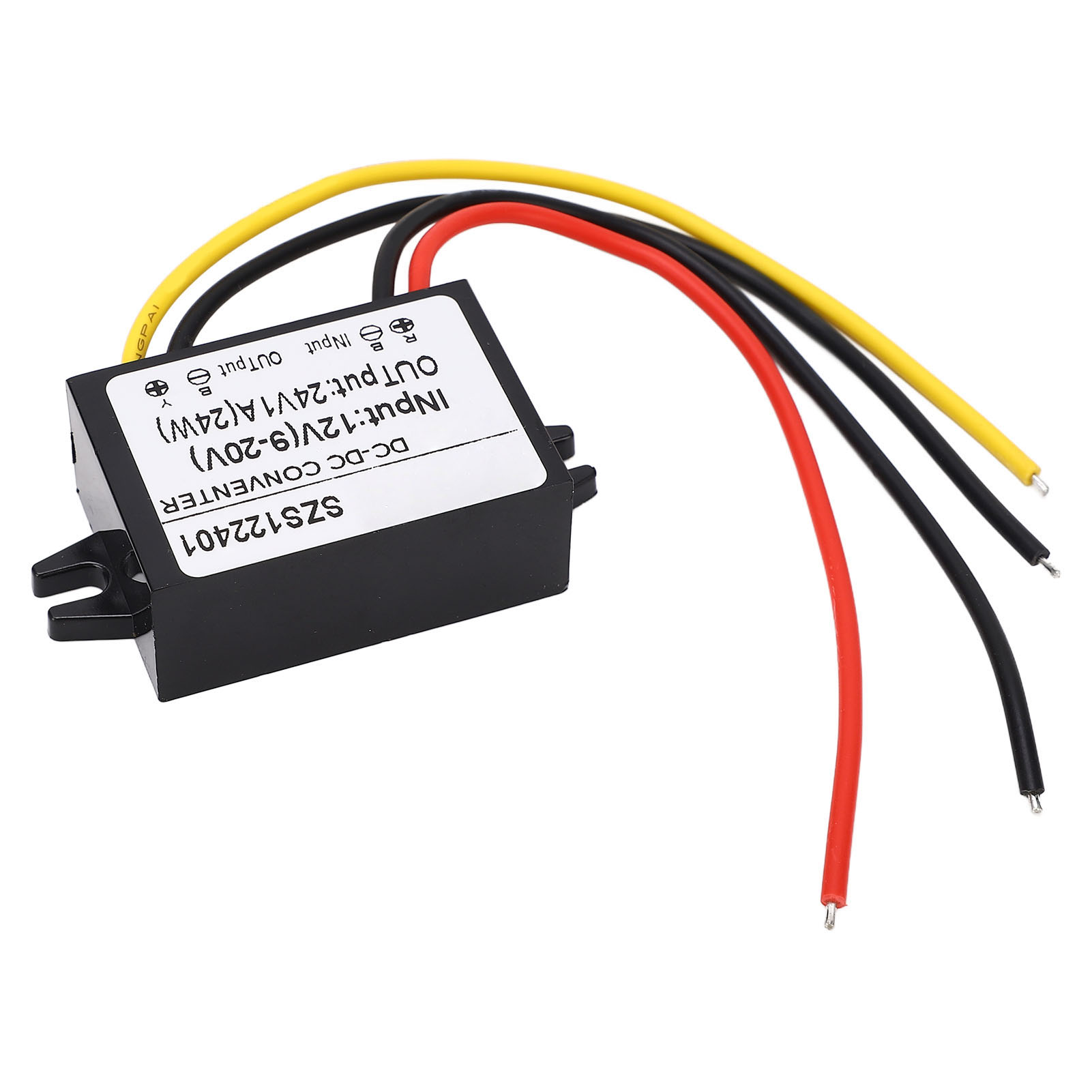 Ip67 Wasserdichter Dc-dc-aufwärtswandler, 9-20v Auf 24v 1a 24w Boost-modul, Hoher Wirkungsgrad, Wasserdichter Spannungsregler Für Den Außeneinsatz.