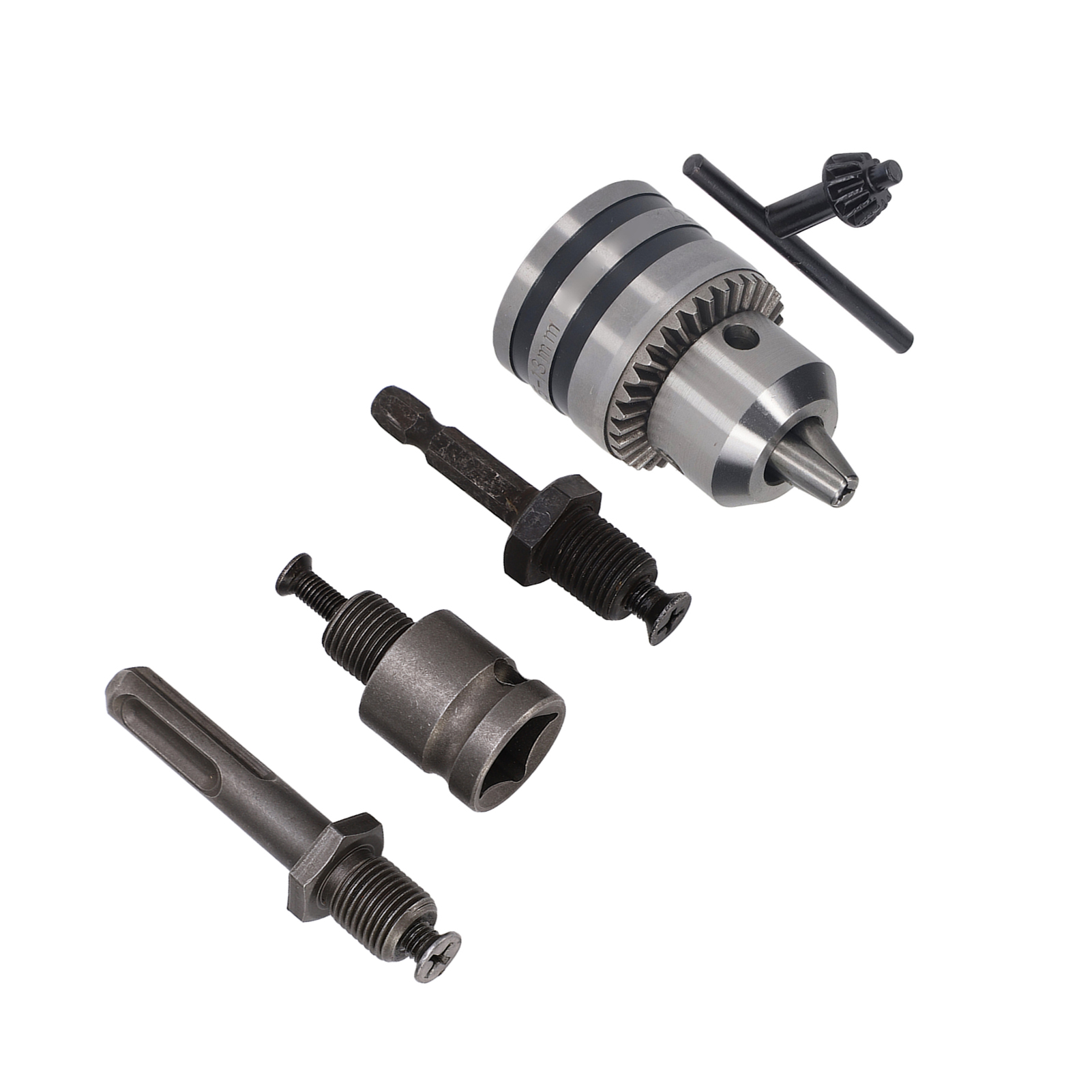 Verschleißfestes Bohrfutter Aus Einer Legierung, Kapazität 1,5 Bis 13 Mm, Schlüsseltyp, 1/2-20unf-gewinde, Für Bohrer.