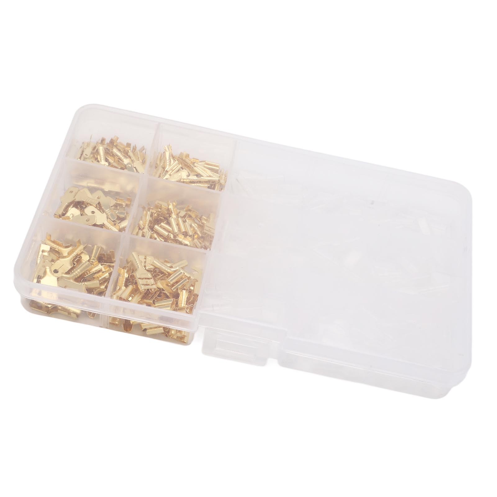 270-teiliges Messing-crimp-anschlussset, Verschiedene Isolierhülsen, Kaltverpressung, 2,8 Mm, 4,8 Mm, 6,3 Mm, Stecker Und Buchsen